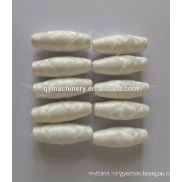 Qinyuan high quality 100%cotton bobbin thread 60s/2,coccon bobbin from winding machine